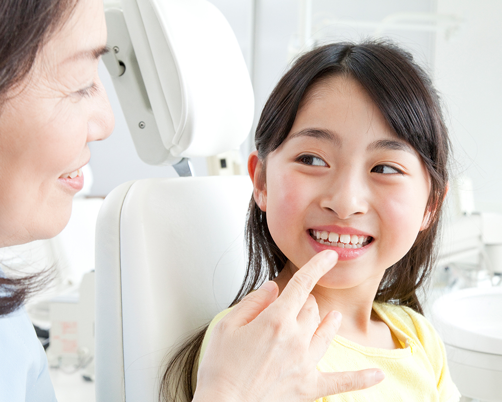 お子様の歯並びが気になる方